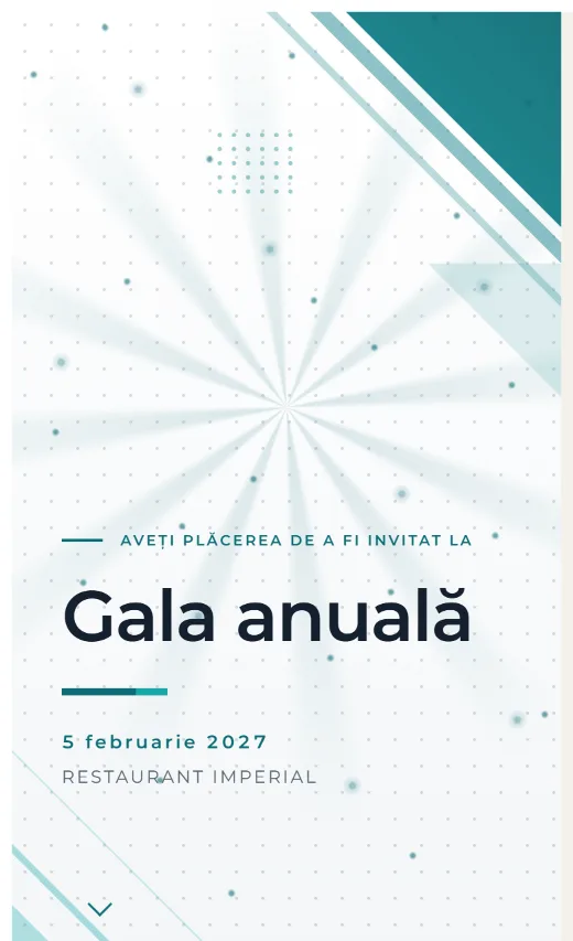 Invitație digitală de eveniment de firmă, model Business